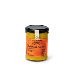 Saffron & Orange Aioli Spread, Organic 