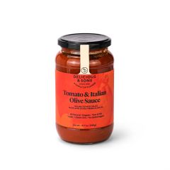 Tomato & Italian Olive Sauce, Organic 