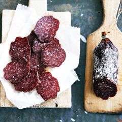 Tipsy Cow Dry Beef & Brandy Salami