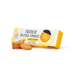 French Butter Cookies with Lemon & Almond