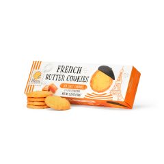 French Butter Cookies with Sea Salt Caramel