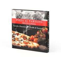 Pizza with Cherry Tomato & Black Truffles