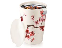 Kati Loose Tea Steeping Cup, Cherry Blossom