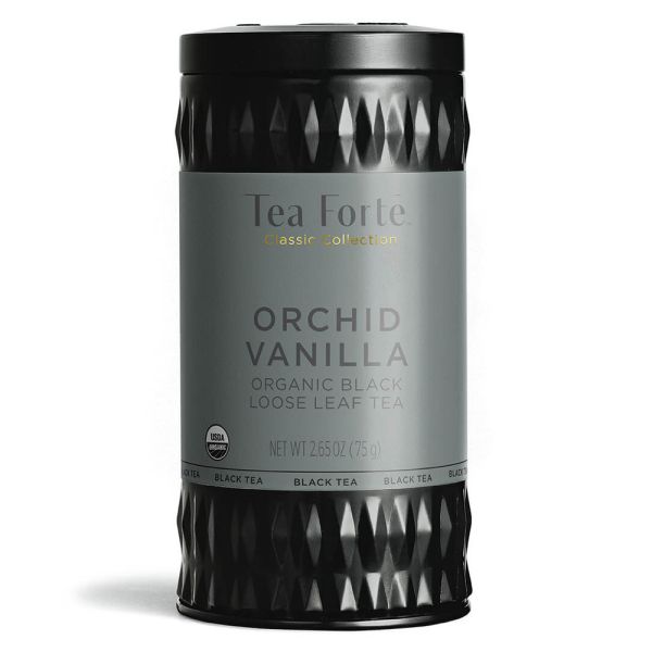 Orchid Vanilla Black Tea, Organic Loose Tea