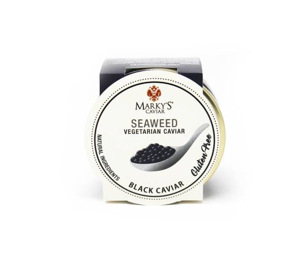 Vegetarian Black "Caviar" Pearls