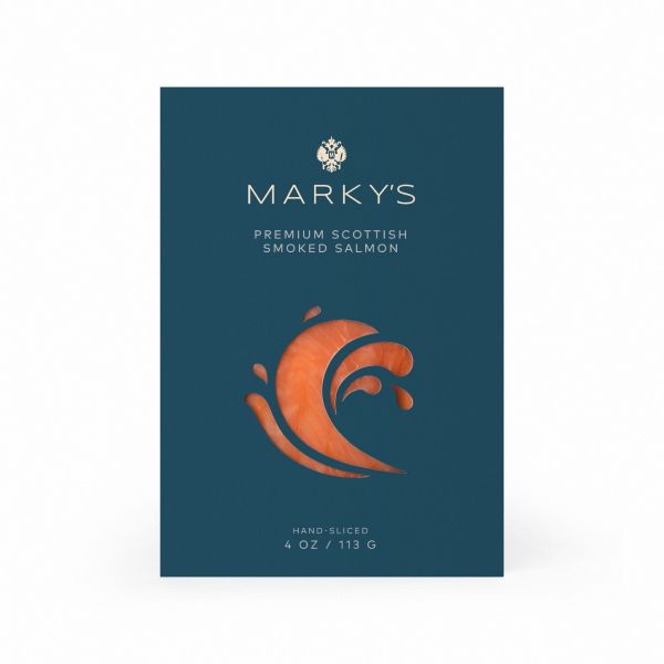 Marky's Scottish Smoked Salmon Hand-sliced 4oz