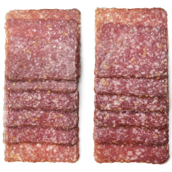 Square Salami with Mustard Seeds
