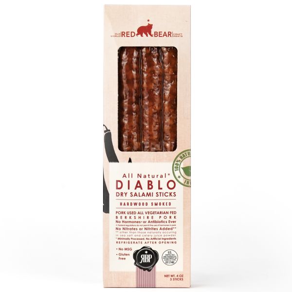 Diablo Dry Pork Salami Sticks