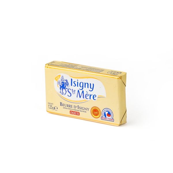 Beurre D’Isigny French Unsalted Butter Bar - 125g