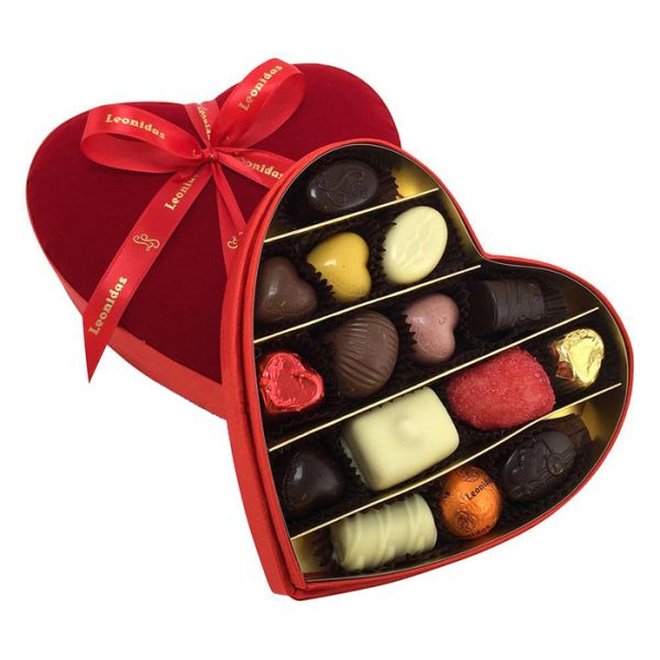 Leonidas Assorted Chocolate Heart