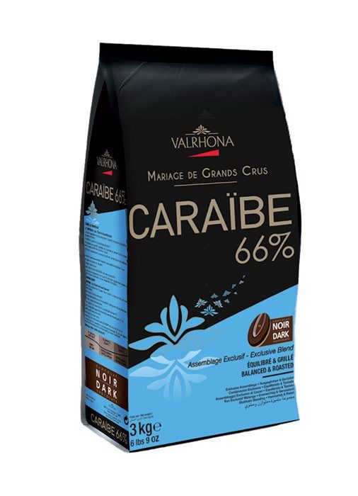 Caraibe 66% Dark Couverture Chocolate 