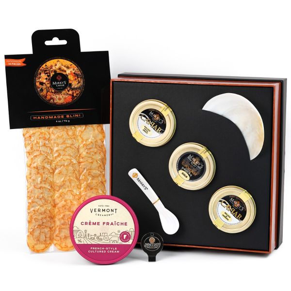 Premium Caviar Flight Gift Set