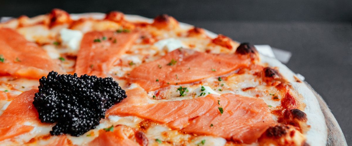 caviar pizza recipe