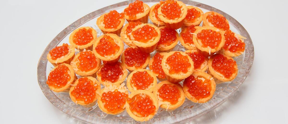 caviar tartlets